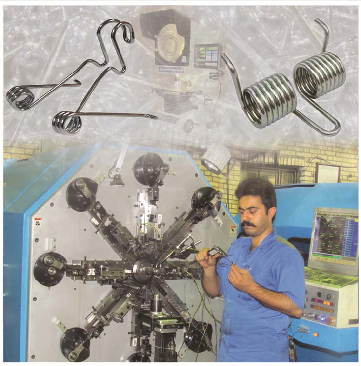 دستگاه CNC تولید فنر